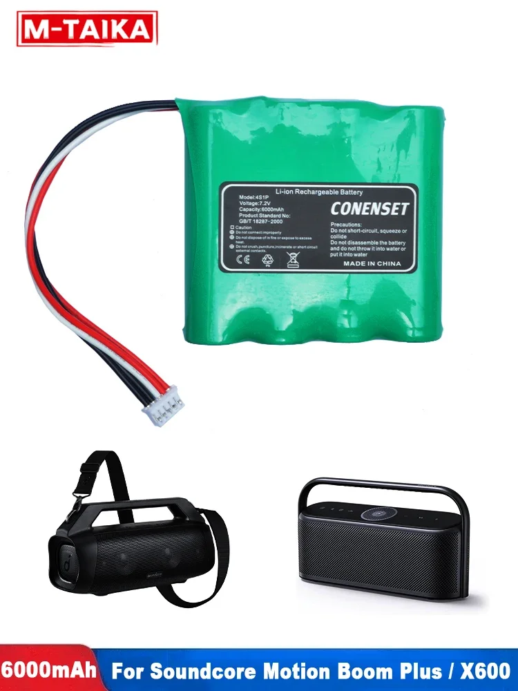 7.2V 6000mAh SW-34MP Replaceme - đánh giá và giá Anker Speaker Soundcore Motion+