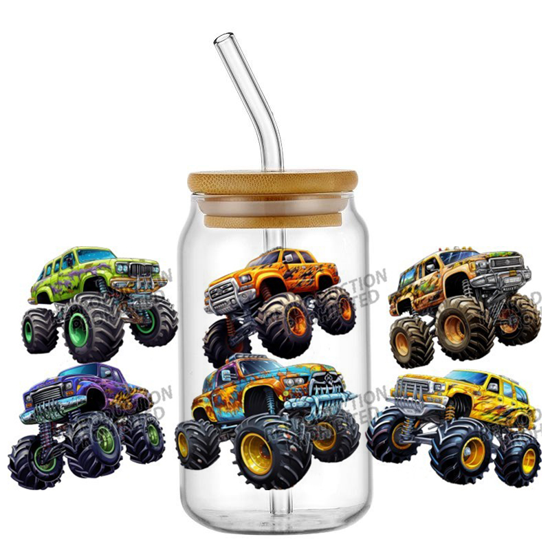 Monster Truck design UV DTF Wr - đánh giá và giá Rdta Tank Glass