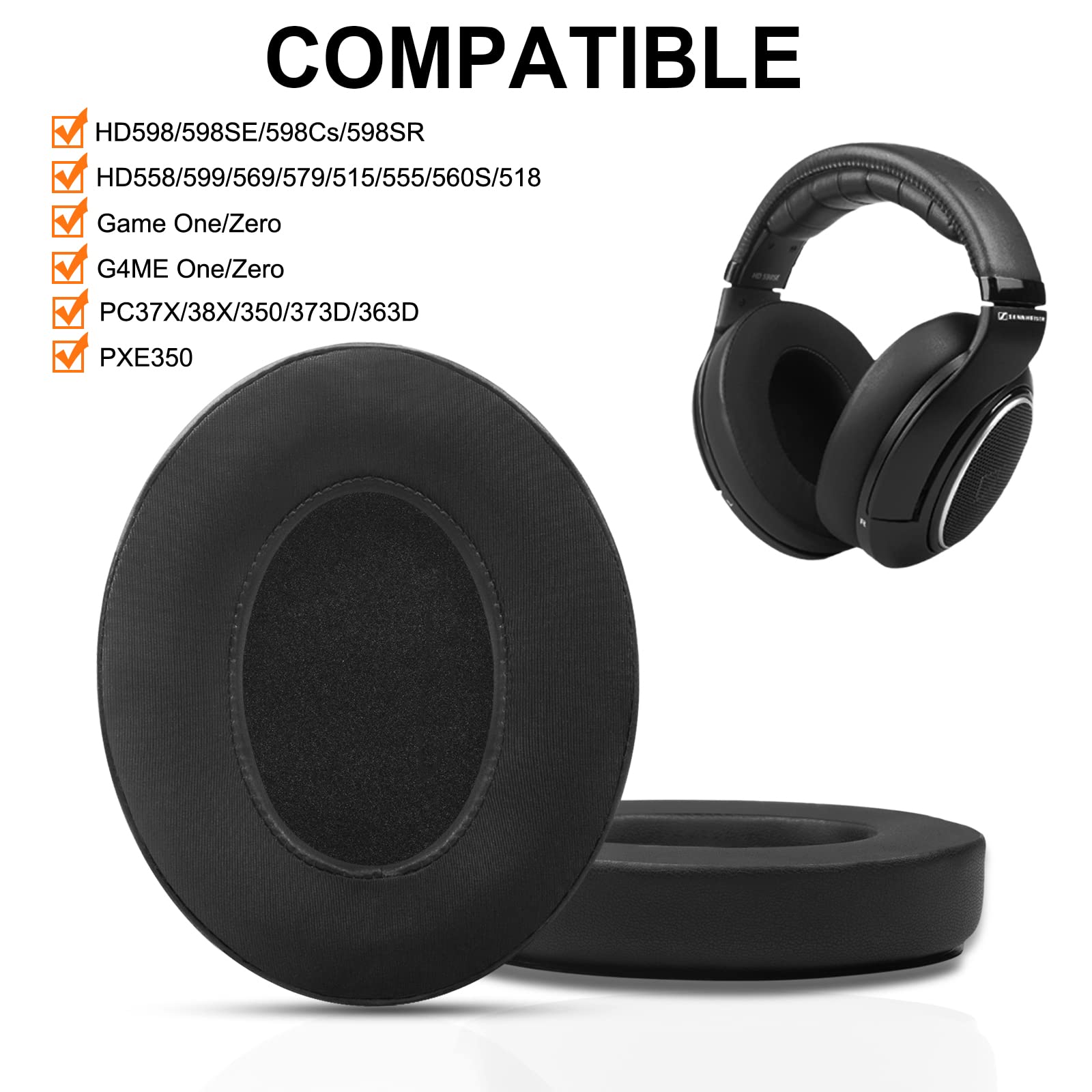 Cooling-Gel Replacement Earpad - đánh giá và giá Sennheiser Headphone Hd 560S