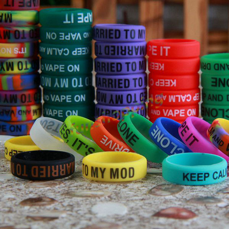 10 Cái/lốc Nhiều Màu Chống Trơ - đánh giá và giá Vape Band Silicone