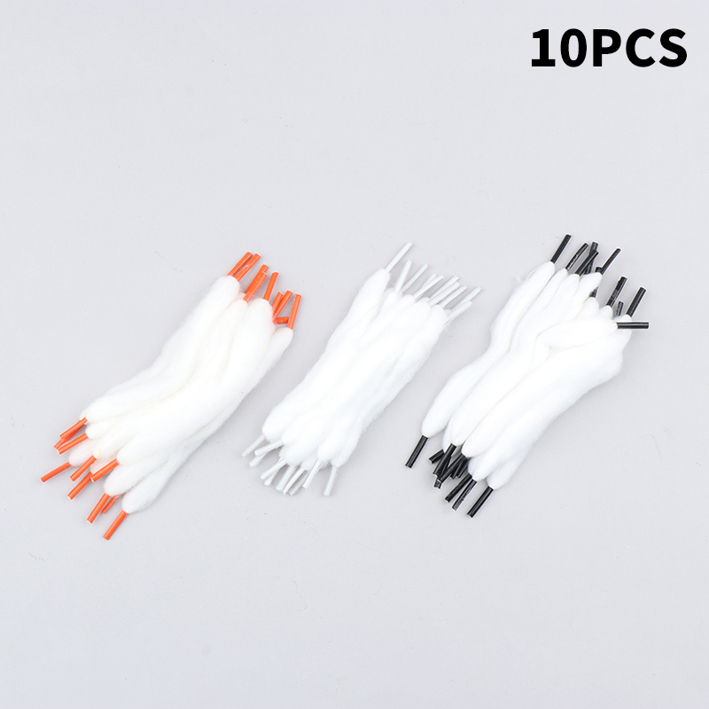 10pcs Prebuilt Organic Shoelac - đánh giá và giá Cotton Wick Organic