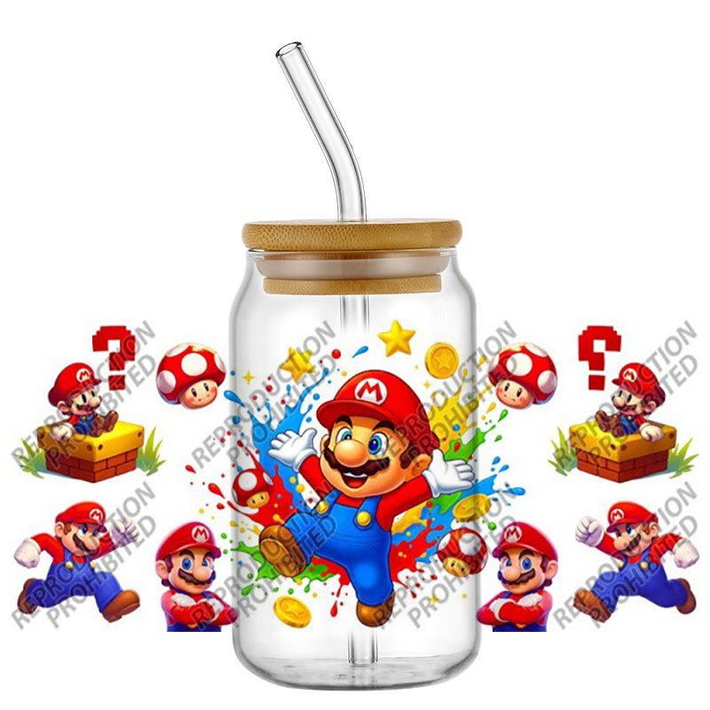 Popular game cartoon Character - đánh giá và giá Rdta Tank Glass