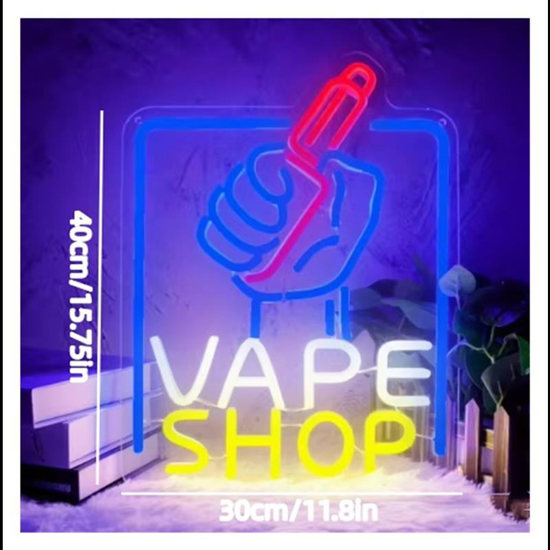 Vape Shop Neon Sign Hand Holdi - đánh giá và giá Vaping Store