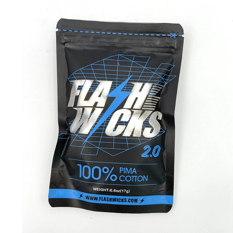 Vmiss Flash Bấc PIMA Cotton Hữ - đánh giá và giá Cotton Wick Organic